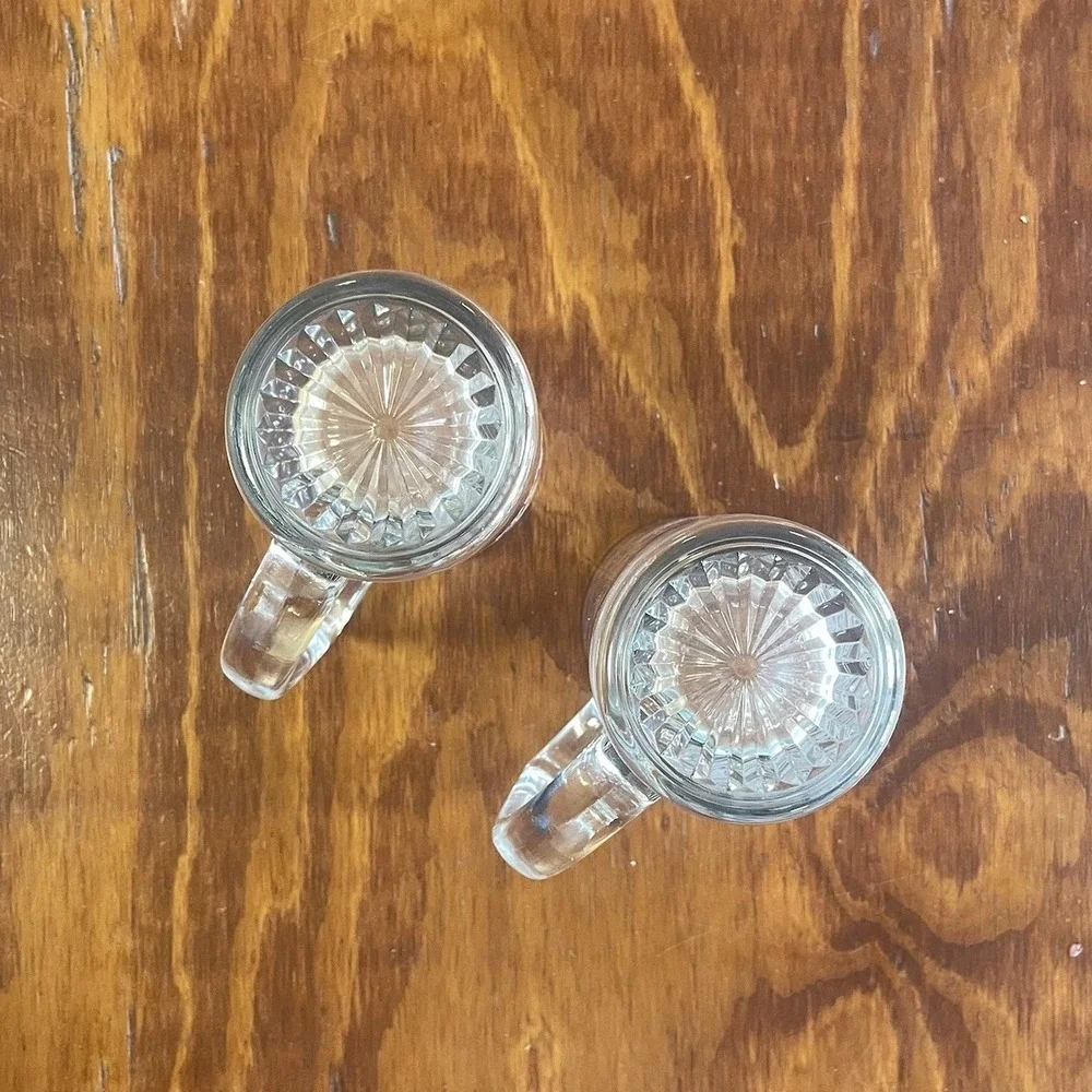Las Vegas Etched Glass‎ Beer Mugs 5.5